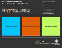 Tablet Screenshot of huisarts-enk-stouwe.nl